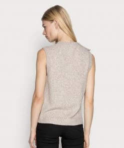 Moves Damen RIDA Strickpullover Beige -Moves Offizieller Webshop 0c6d8066660a4a2b95a1a874e96631ee