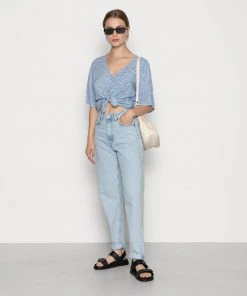 Moves Damen ALLISSA Bluse Azur Blue -Moves Offizieller Webshop 0da2dbc075b3407caff75056620ae53a