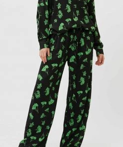 Moves Damen Stoffhose Black