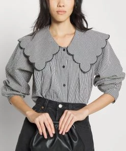 Moves Damen MILUNA Hemdbluse Black -Moves Offizieller Webshop 15d1fbd336d8412b9c158898f055bde3