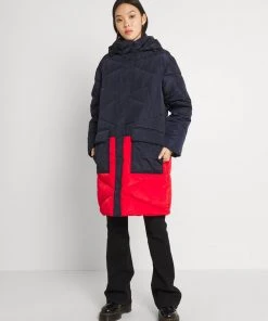 Moves Damen OLINES Wintermantel Fiery Red