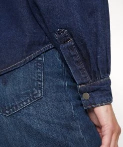 Moves Damen LIDINA Hemdbluse Medium Blue -Moves Offizieller Webshop 1ad67e70da27490b89c58e4dd22b09b7