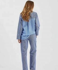 Moves PYNNE Stoffhose Blue Depth Damen -Moves Offizieller Webshop 227695ef1af54a42ad6545da55d6447a