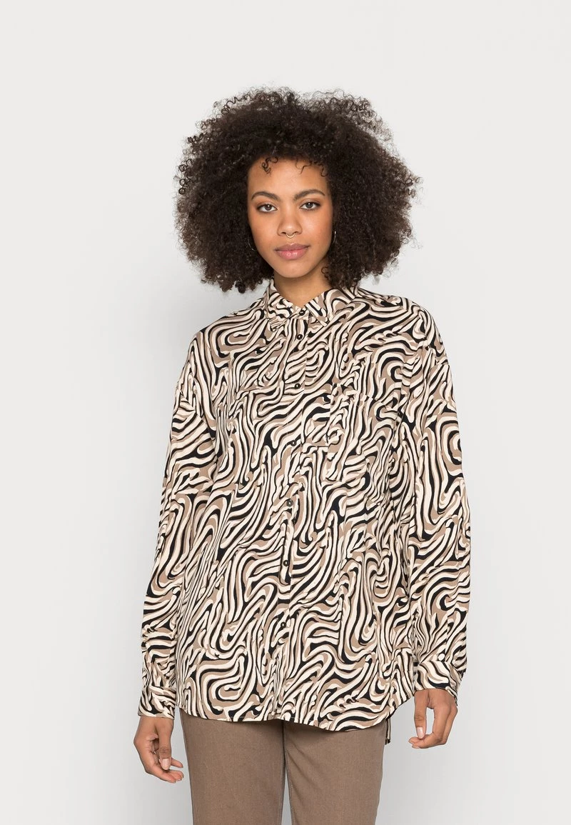 Moves Damen ASTIN Hemdbluse Beige 3 Moves Damen ASTIN Hemdbluse Beige