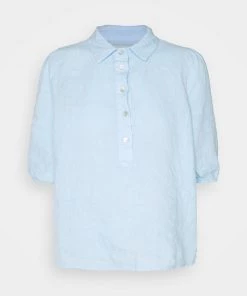 Moves Damen LUNIMA Bluse Light Blue -Moves Offizieller Webshop 273141e8737b40f2b6924a586823749b