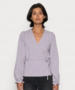 Moves WRAPSINA Bluse Lavender Damen