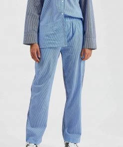 Moves PYNNE Stoffhose Blue Depth Damen