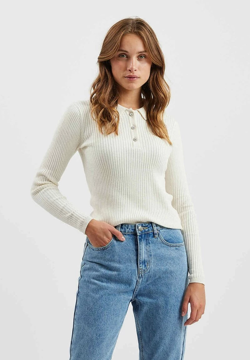 Moves JOSAFINA Strickpullover Ivory Damen 3 Moves JOSAFINA Strickpullover Ivory Damen