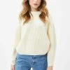Moves ESINA Strickpullover Ivory Damen -Moves Offizieller Webshop 3d04e6a624d3406fafb6e7042bf0dcb3
