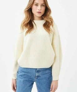 Moves ESINA Strickpullover Ivory Damen