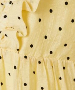 Moves Damen SAFIM Maxikleid Transparent Yellow -Moves Offizieller Webshop 3f592d6589a74f8bb7abc7ff9ae55284