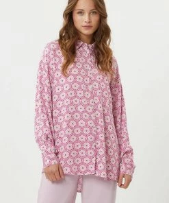 Moves Damen ASTIN Hemdbluse Fuchsia Pink
