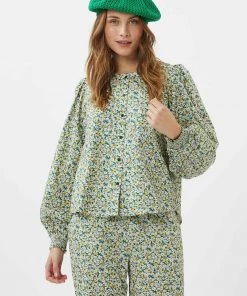 Moves Damen Hemdbluse Verdant Green