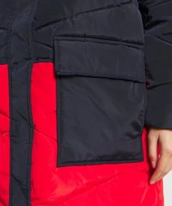 Moves Damen OLINES Wintermantel Fiery Red -Moves Offizieller Webshop 45781215bd644acca3bc8a3264ffcaa6