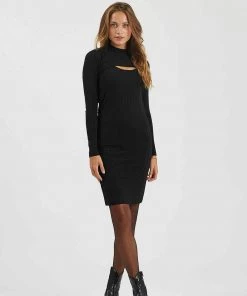Moves PAMINA Etuikleid Black Damen