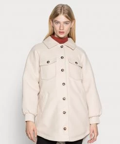 Moves BLIS Klassischer Mantel Winter Bone Damen