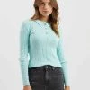 Moves JOSAFINA Strickpullover Honeydew Damen -Moves Offizieller Webshop 518961aaa42b42be90a12e9c25987b67