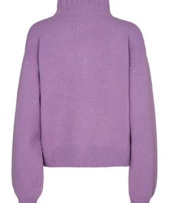 Moves MOVINNA Strickpullover Lavendula Damen -Moves Offizieller Webshop 56b4067a19e04aadb2d100430c48c235