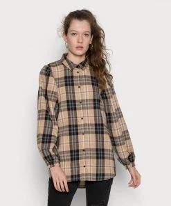 Moves Damen ANITAS Bluse Beige