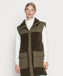 Moves ENORA Weste Deep Moss Damen