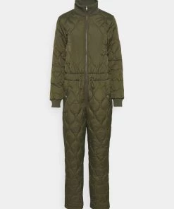 Moves Damen TRIMO Jumpsuit Deep Moss