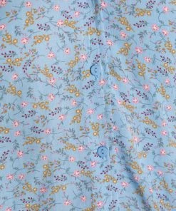 Moves Damen ALLISSA Bluse Azur Blue -Moves Offizieller Webshop 6f3d101b94814bcf907c622fe1bd4fba