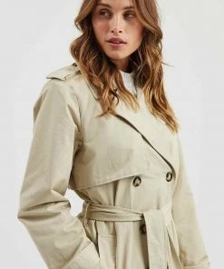 Moves DASINNA Trenchcoat Iced Coffee Damen -Moves Offizieller Webshop 704c49cb0c2a4a7e87bf0765a9a5b456