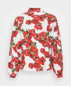 Damen KARO DALL MOVES ASTAGRY Bluse Fiery Red -Moves Offizieller Webshop 77ae61b7e869478f92c02a596b175ad6