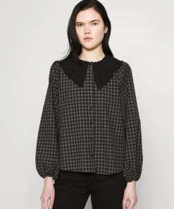 Moves Damen KALLI Bluse Smoked Grey