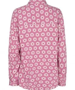 Moves Damen ASTIN Hemdbluse Fuchsia Pink -Moves Offizieller Webshop 8573c53b8e54437c81cd30997746db12