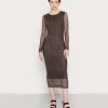 Moves Damen DEBINA Cocktailkleid/festliches Kleid Chocolate Brown -Moves Offizieller Webshop 88ce221a194e4f3d88058d5ce3045986