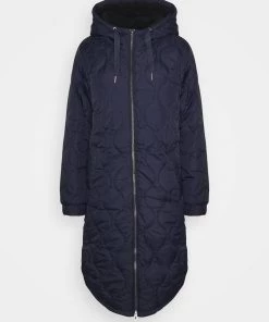 Moves Damen ANIMI Wintermantel Navy Blazer -Moves Offizieller Webshop 8e5a4d796fc64a4495b49db69b72f666