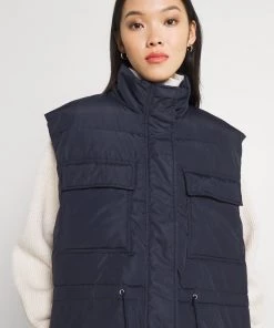 Moves Damen MOLANA Weste Navy Blazer -Moves Offizieller Webshop 95d7d72dffae4c14b6fd7d7c688e06ae