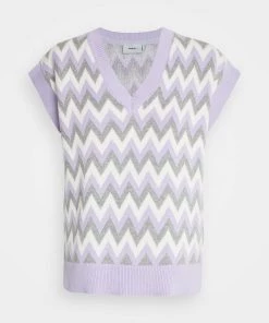 Moves Damen VIOLI Strickpullover Lavender Blue -Moves Offizieller Webshop 95d9060cc936472ba86d525dbf259be4