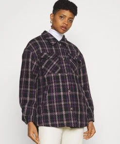 Moves SUSTANNI Kurzmantel Royal Lilac Damen