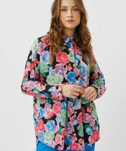 Moves Damen Hemdbluse Black