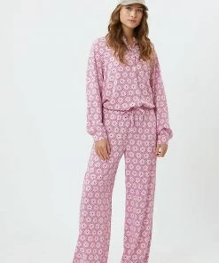 Moves MASMU Stoffhose Fuchsia Pink Damen