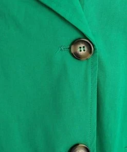 Moves Damen DASINNA Trenchcoat Ultramarine Green -Moves Offizieller Webshop bb1f991ec6cf43409e15890ce9a7b80f