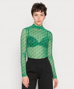 Moves FILANA Langarmshirt Bright Green Damen