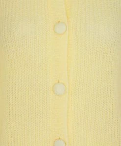 Moves LUBMO Strickjacke Transparent Yellow Damen -Moves Offizieller Webshop c4e84eac92e847de80e3be3efb58b6cf