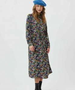 Moves Damen Freizeitkleid Black