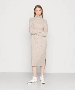 Moves Damen BRADLIE Strickkleid Beige