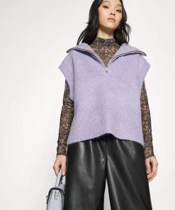 Moves Damen MOVITTA Strickpullover Languid Lavender -Moves Offizieller Webshop ca2d948c146e4184ad8082ed8bb4bc77