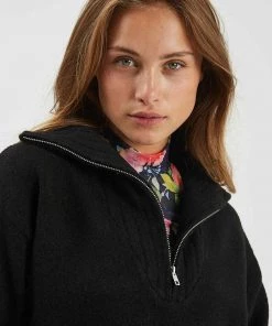 Moves MOVINNA Strickpullover Black Damen -Moves Offizieller Webshop cc004b1d258e445a95e0f6ebe53cfc4d