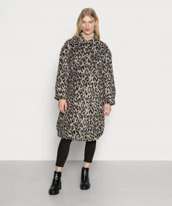 Moves Damen NELIMA Klassischer Mantel Beige