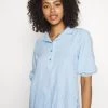 Moves Damen LUNIMA Bluse Light Blue -Moves Offizieller Webshop d2ed40f1fb4b4294bd9285c431b7003e
