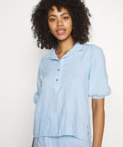 Moves Damen LUNIMA Bluse Light Blue