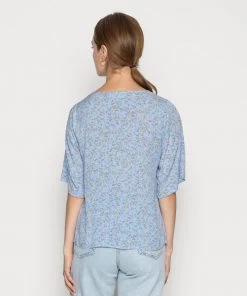 Moves Damen ALLISSA Bluse Azur Blue -Moves Offizieller Webshop d5c9de25a9474803979e95f7992ce120