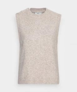 Moves Damen RIDA Strickpullover Beige -Moves Offizieller Webshop da401528523f4442b4253e65549865d4