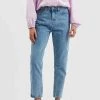 Moves Damen IDALINA Jeans Slim Fit Medium Blue -Moves Offizieller Webshop e9812f4f3c6343c08610fbe8bb907990